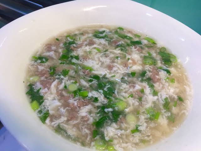 West Lake beef broth 西湖牛肉羹